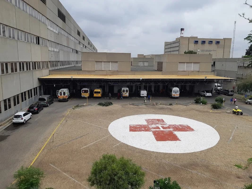 Charlotte Maxeke Johannesburg Academic Hospital in Alexandra
