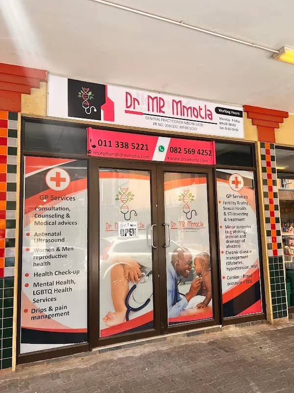 Dr Mosa Mmotla in Johannesburg CBD