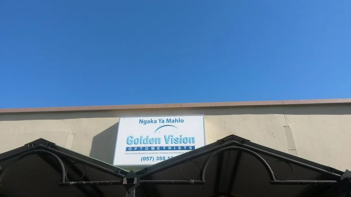 Golden Vision Optometrists Welkom in Riebeeckstad