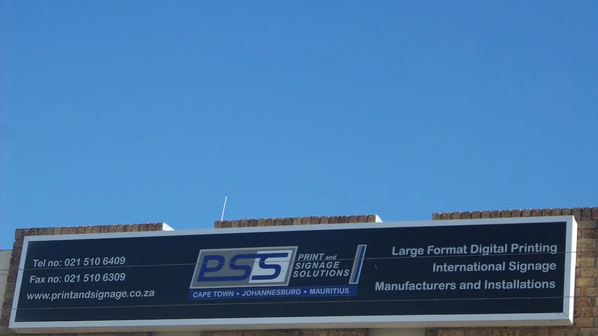 PRINT AND SIGNAGE SOLUTIONS in Parow