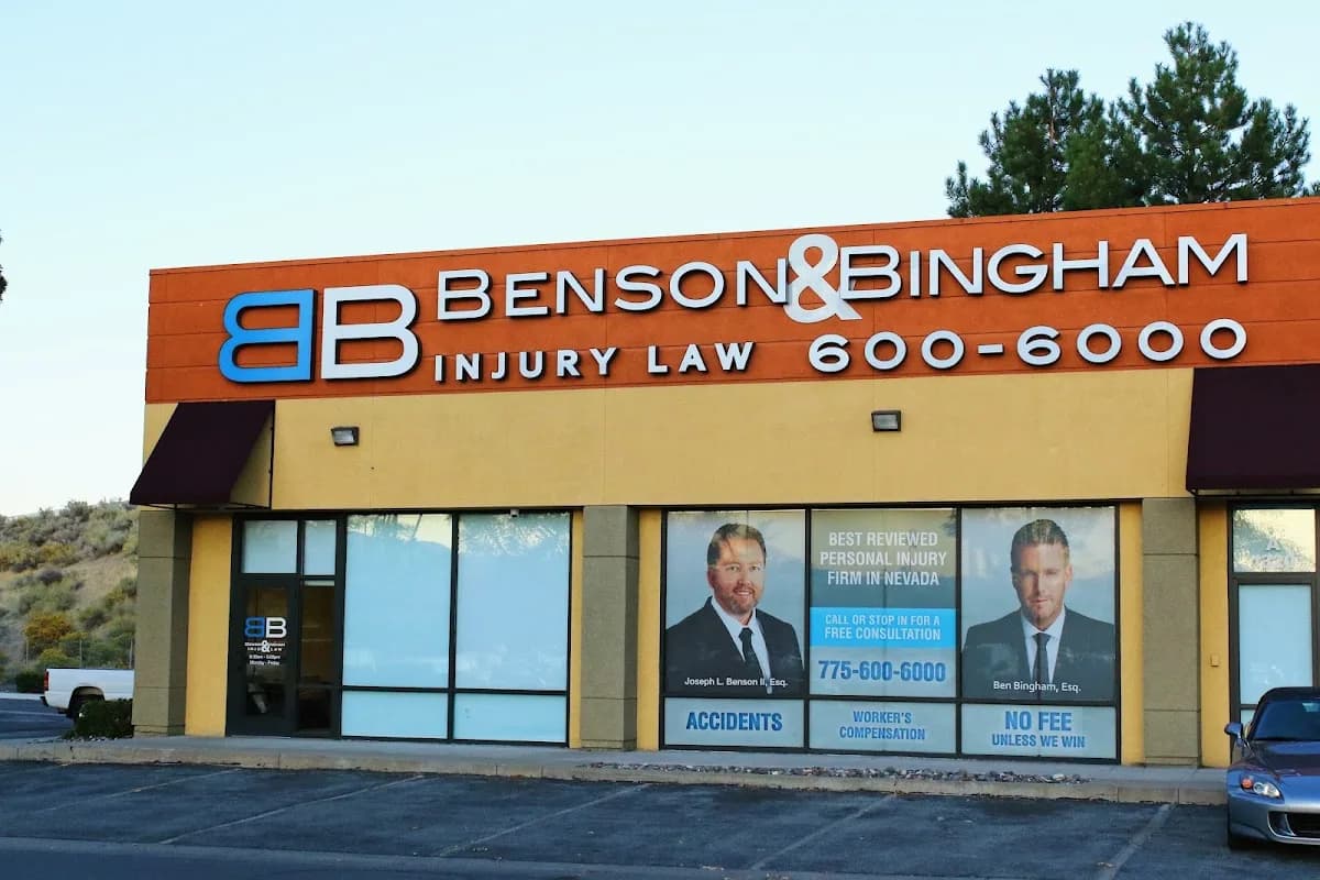 Benson & Bingham Accident Injury Lawyers, LLC - Reno in Downtown Reno