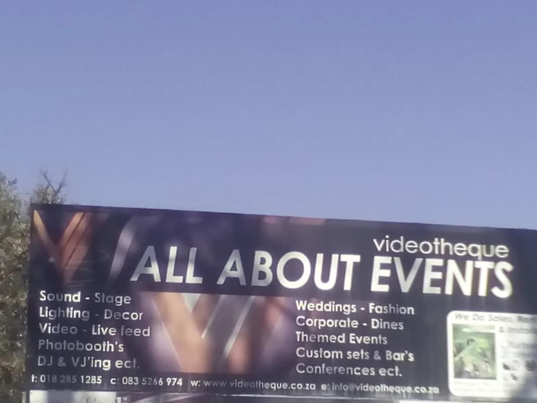 Videotheque ALL ABOUT EVENTS in Baillie Park