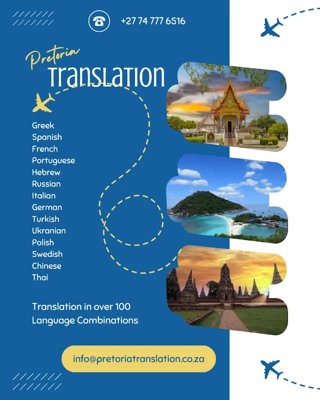 Pretoria Translation in Broederstroom