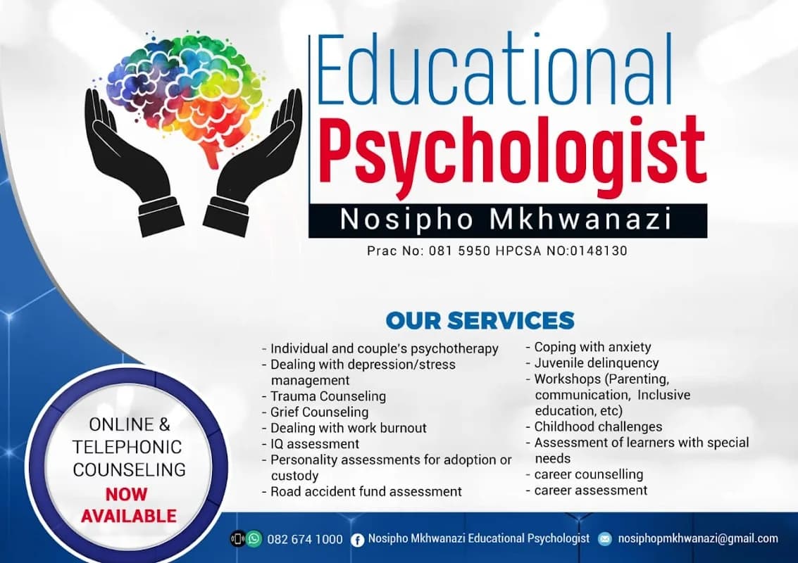 Nosipho Mkhwanazi - Educational Psychologist in Ballito