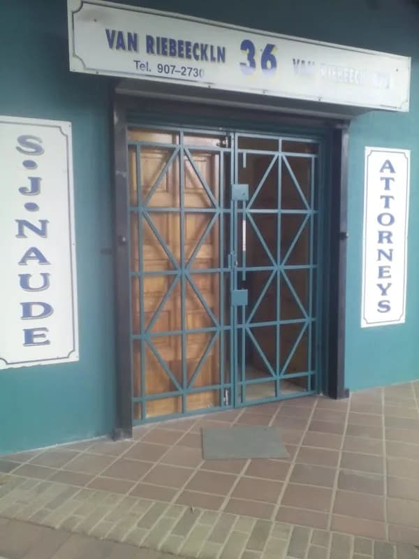 S. J. Naude in Alberton