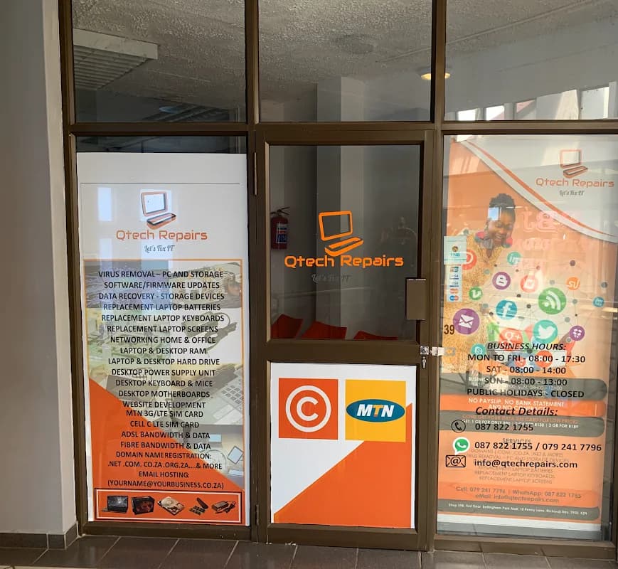 Qtech Repairs Richards Bay in Arboretum