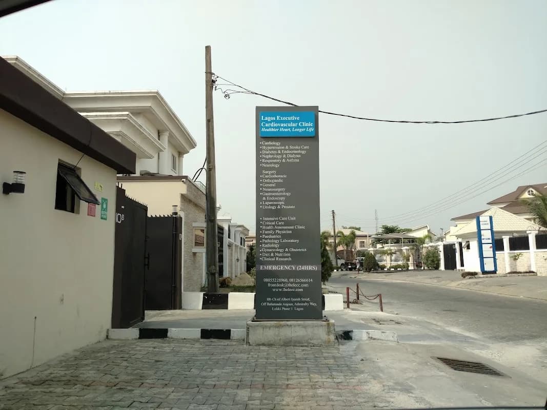 Lagos Executive Cardiovascular Centre in Eleko Junction