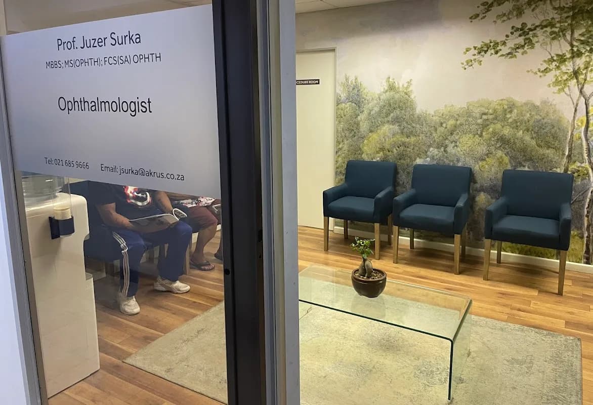 Professor Juzer Surka in Rondebosch