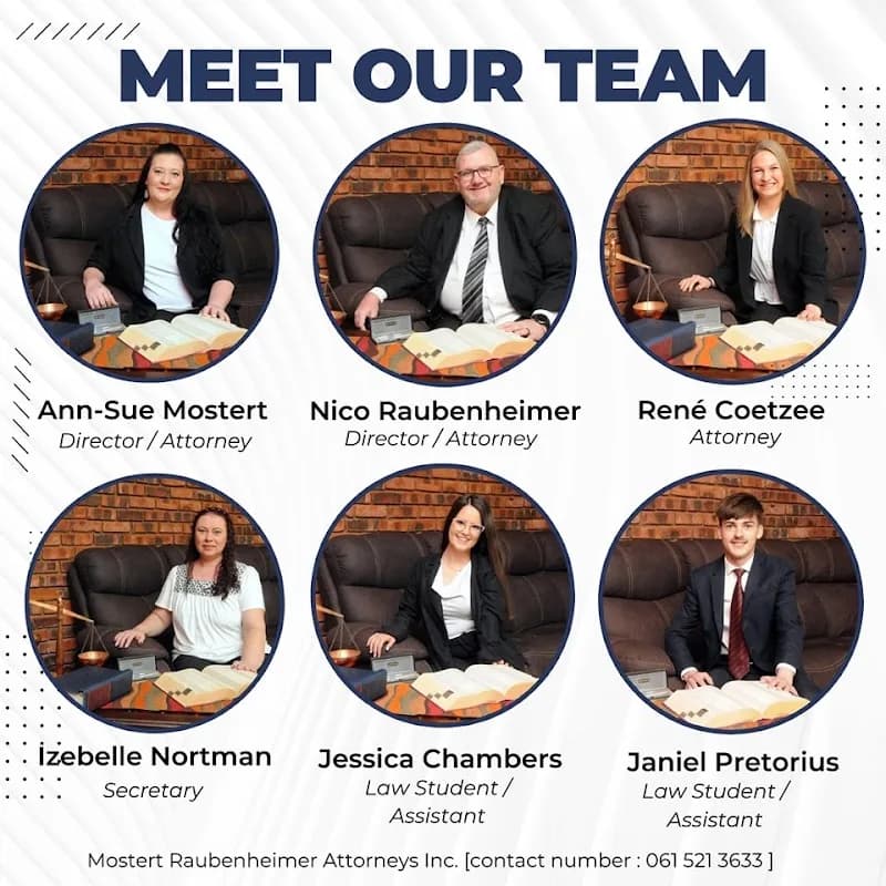 Mostert Raubenheimer Inc. Attorneys in Garsfontein