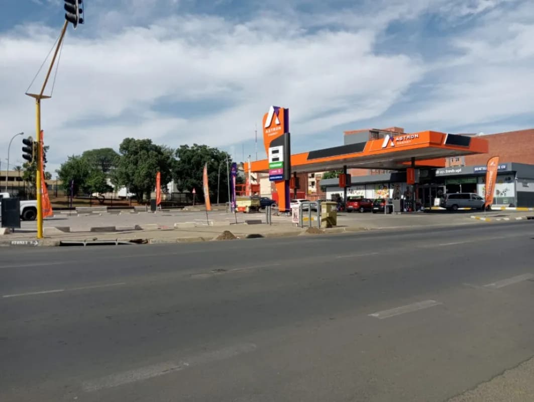 Astron Energy Zastron St in Bloemfontein CBD