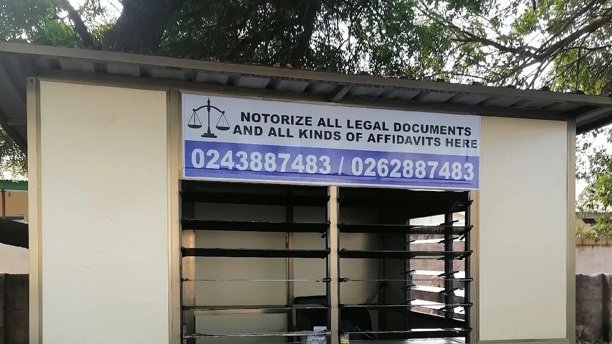 Charity's notary and commissioner for oaths services in Osu