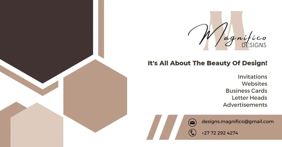 Magnifico Designs in Bela-Bela CBD