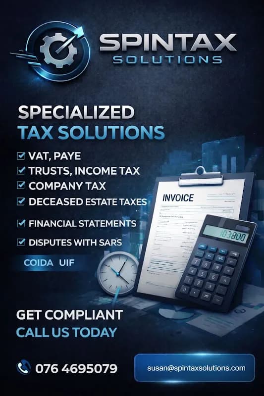 SpinTax Solutions in Roodepoort