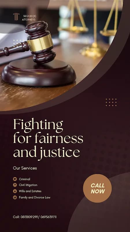 SEGODI K ATTORNEYS in Seshego