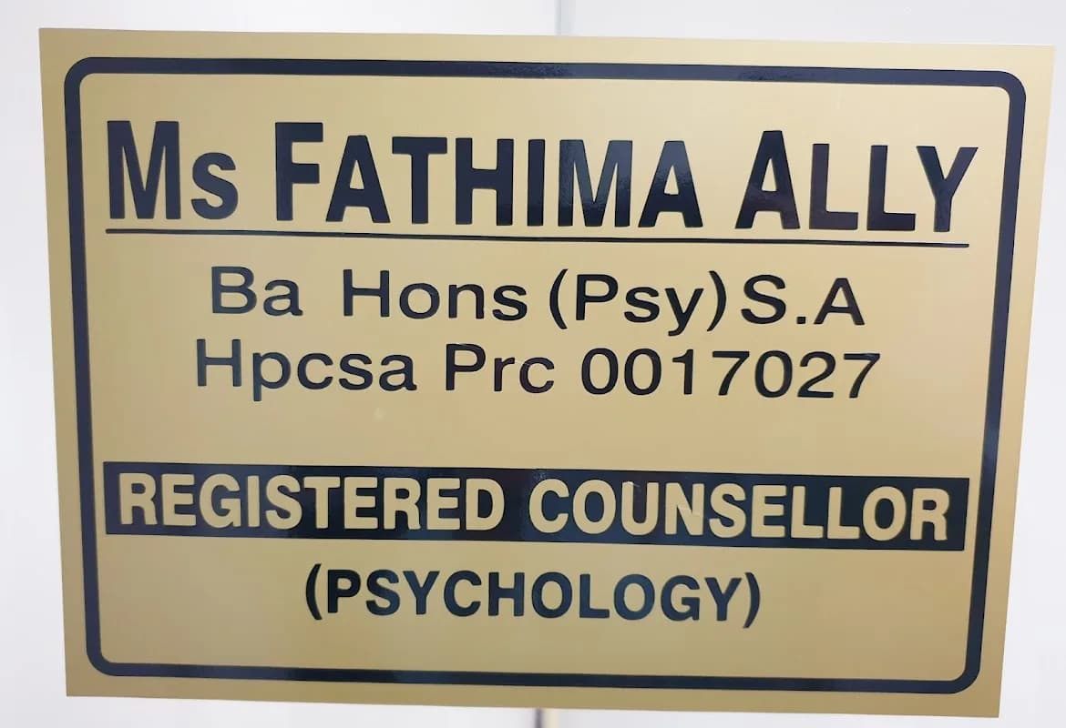 Fathima Ally in Ballito