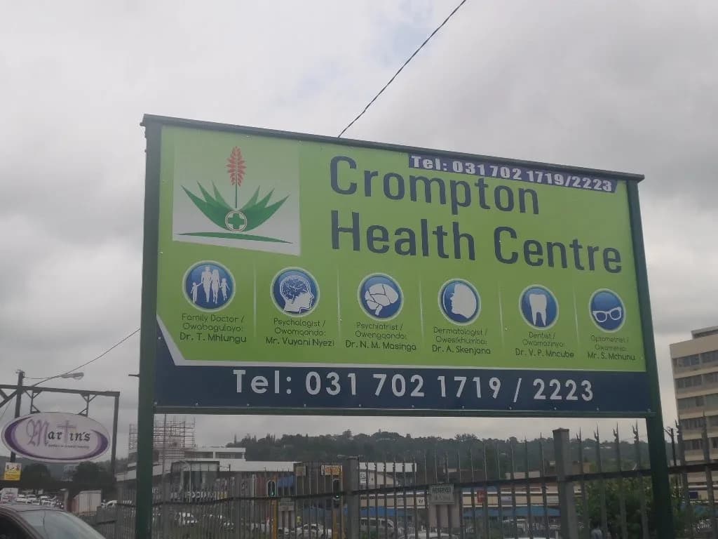 Crompton Health Centre in Pinetown
