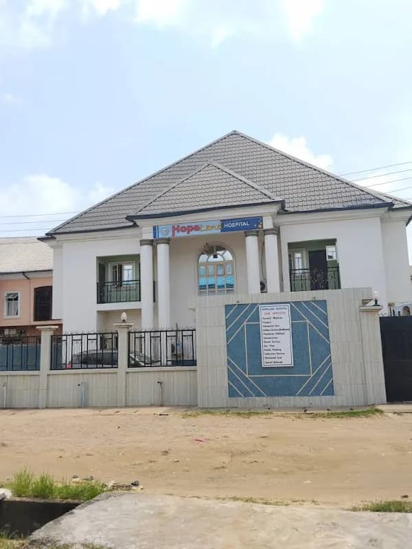 Hopeland Hospital in Satellite Town