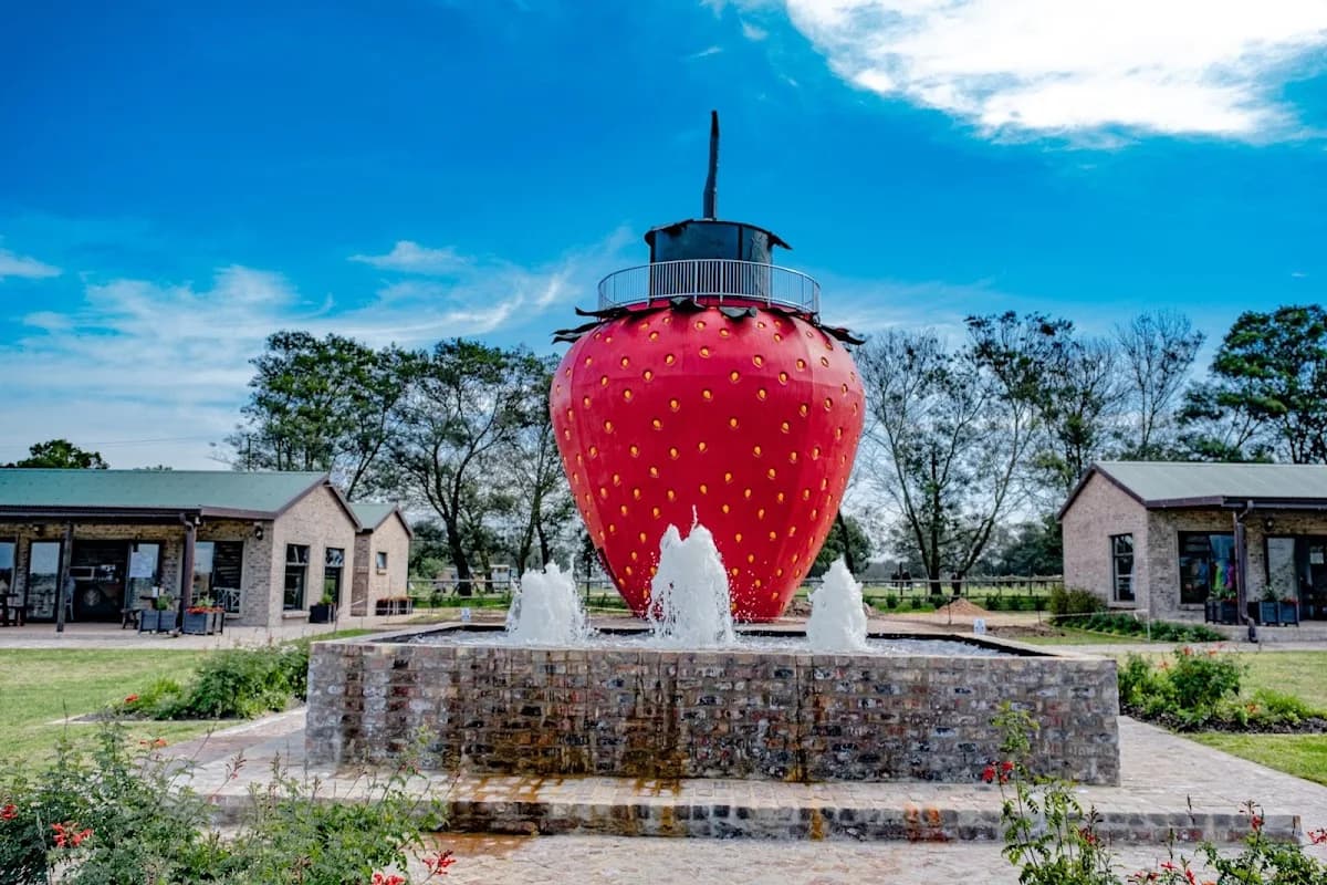 Giant Strawberry @ Redberry Farm in George South