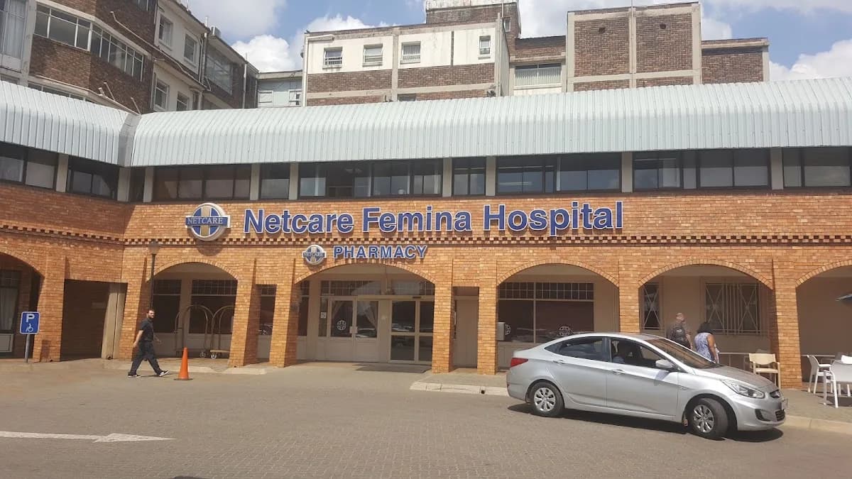 Netcare Femina Hospital in Arcadia