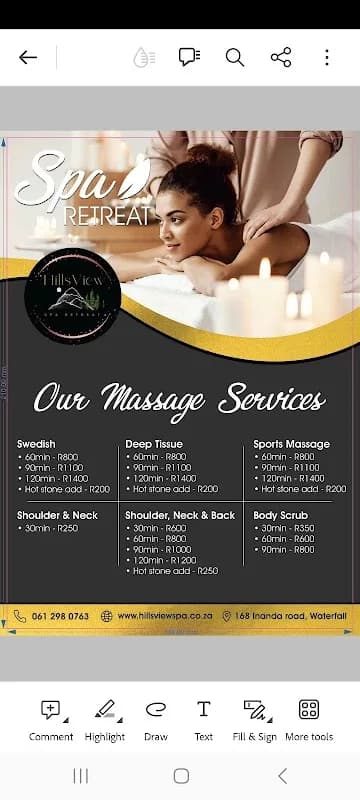 Hillsview Spa and Retreat in Westmead