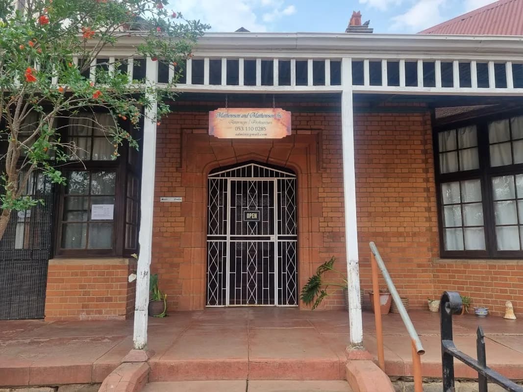 Mathewson & Mathewson INC in Kimberley CBD