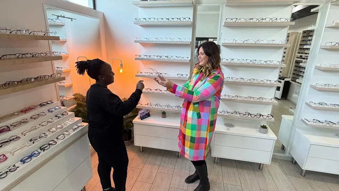 The JHB Eye Lady Optometrist in Melville