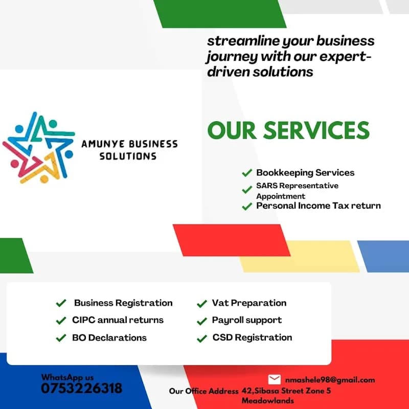 Amunye Business Solutions in Soweto