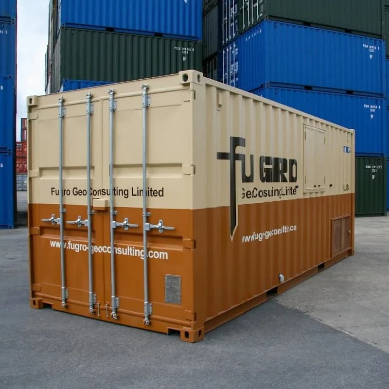 Iso containers in Industrial Area