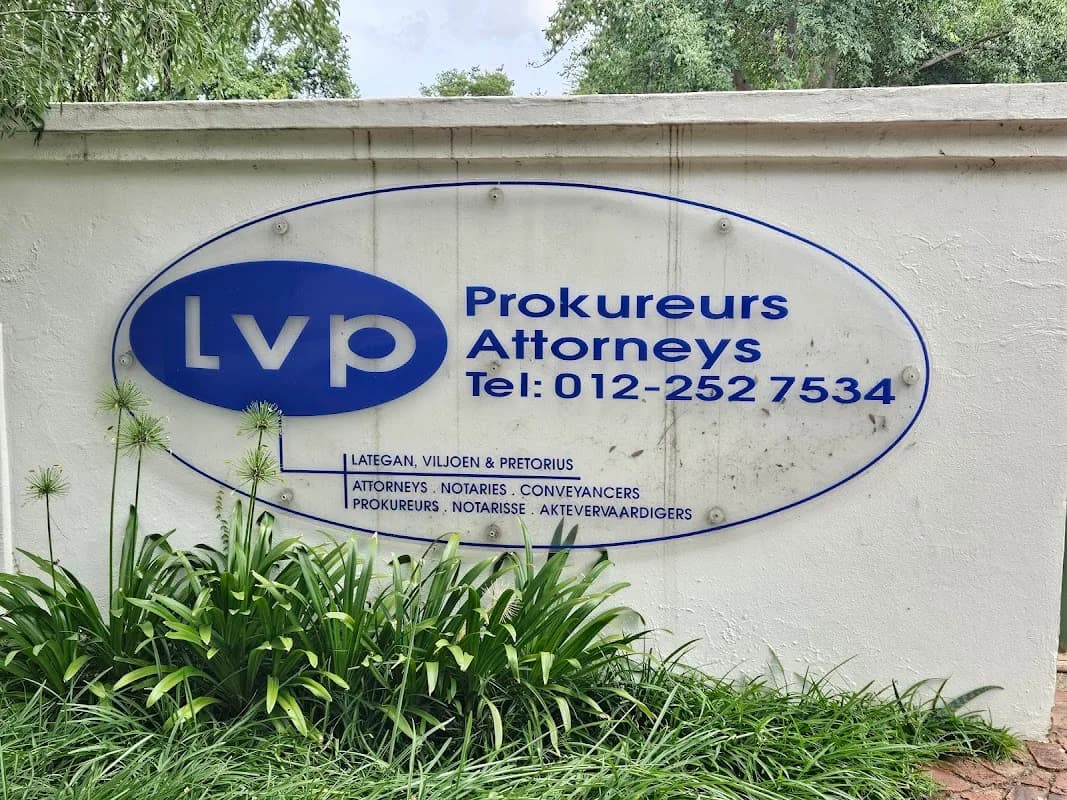 Lategan Viljoen en Pretorius Prokureurs Ing. in Brits Central