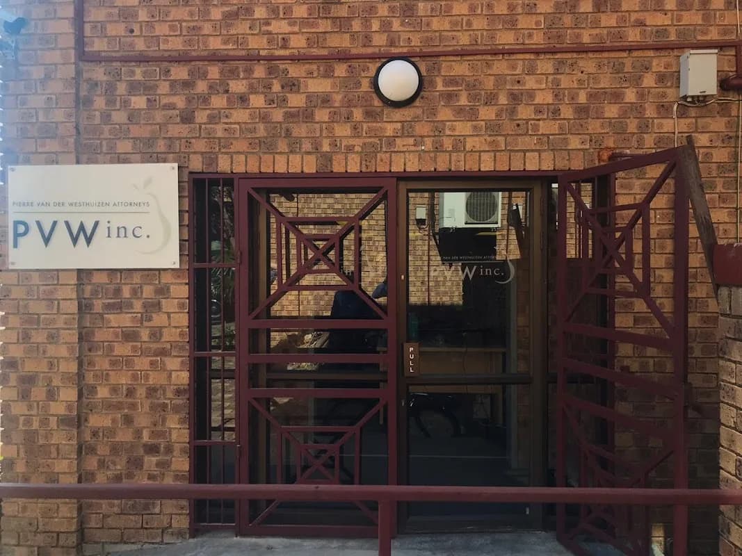 PVW ATTORNEYS INC in Ruimsig