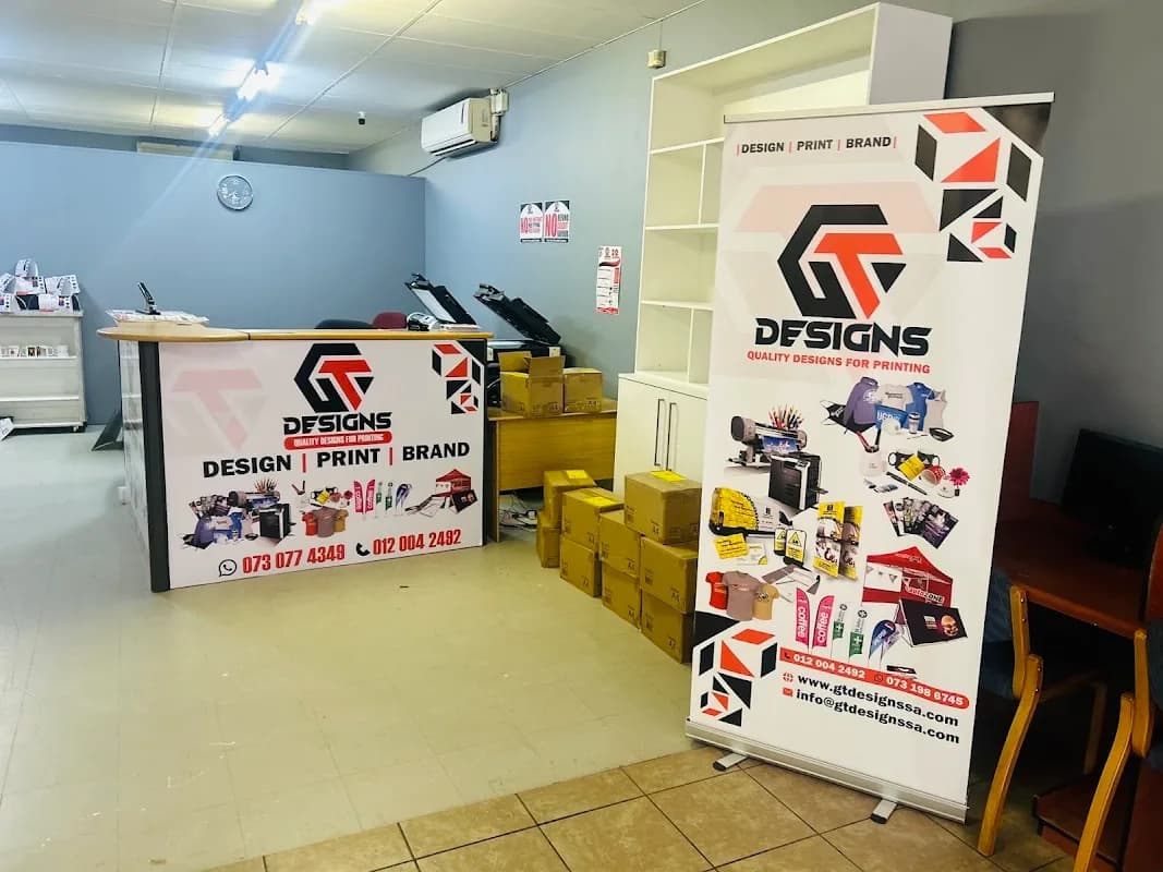 GT Designs And Printing in Brits Central