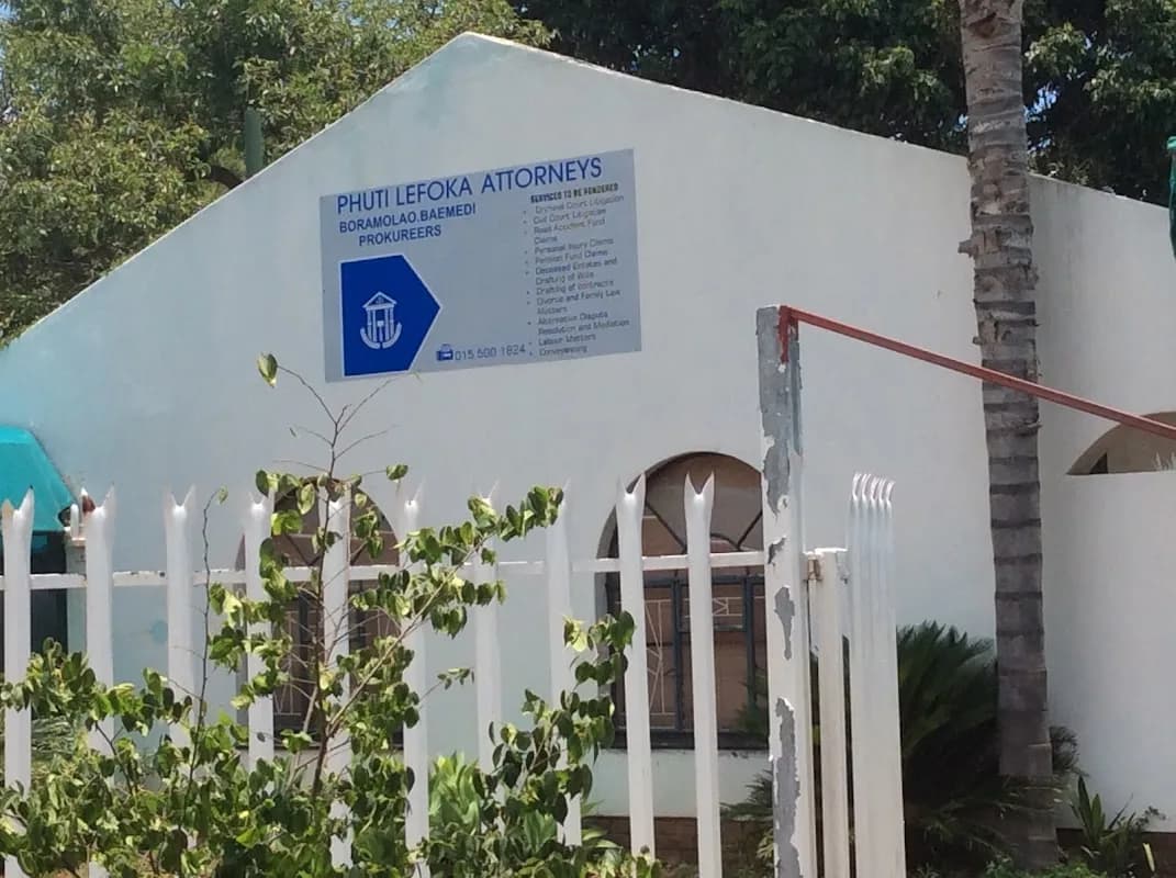 Phuti Lefoka Attorneys Inc in Flora Park