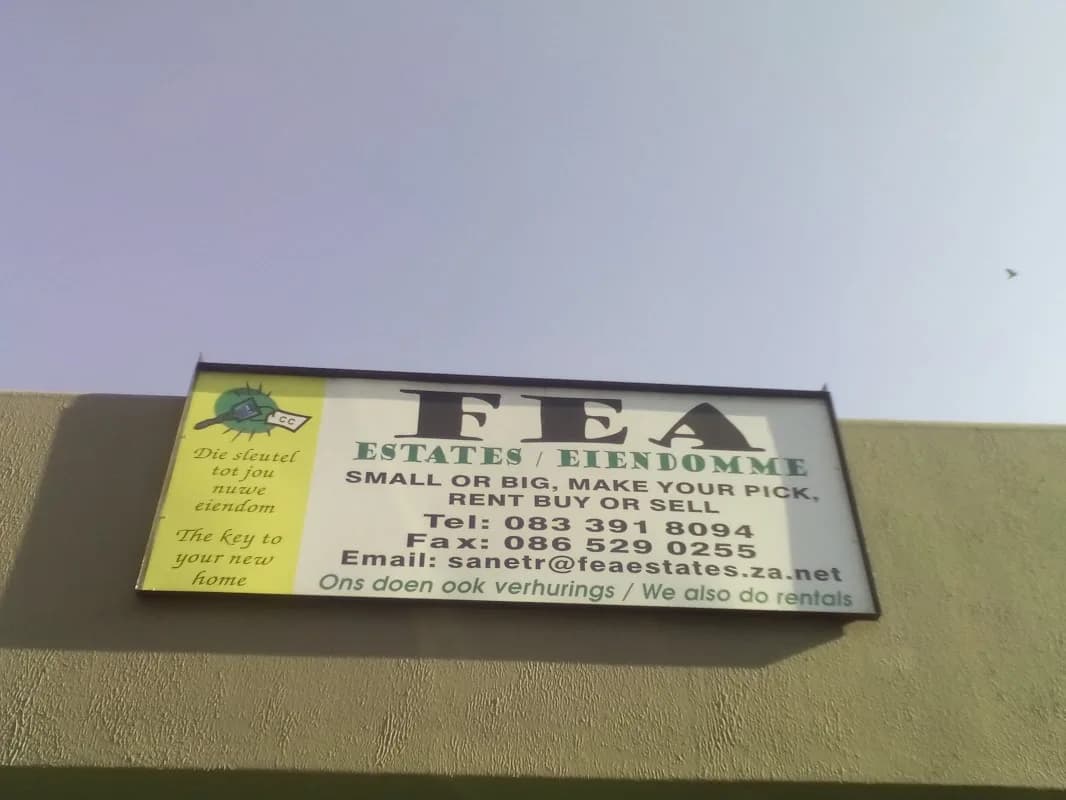 Fea Estates/Eiendomme in Sasolburg CBD