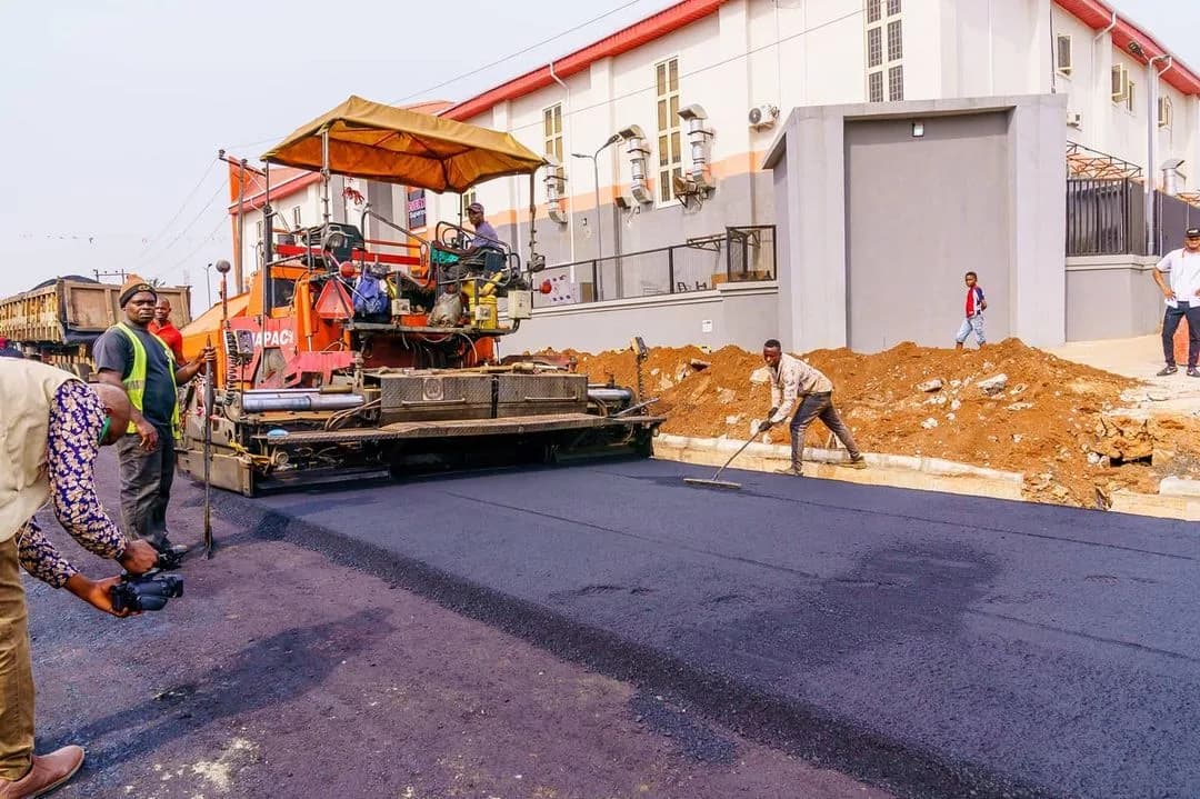 Leo9 asphalt and construction Nigeria limited in AGIP Estate