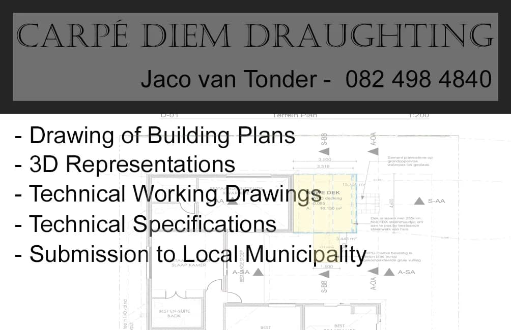 BUILDING PLANS - Carpé Diem Draughting in Langenhoven Park