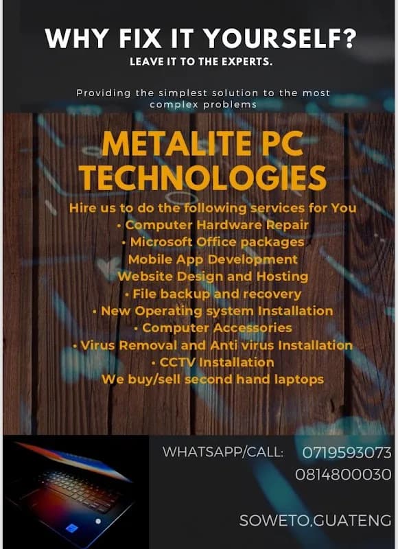 Metalite Pc Technologies in Pimville