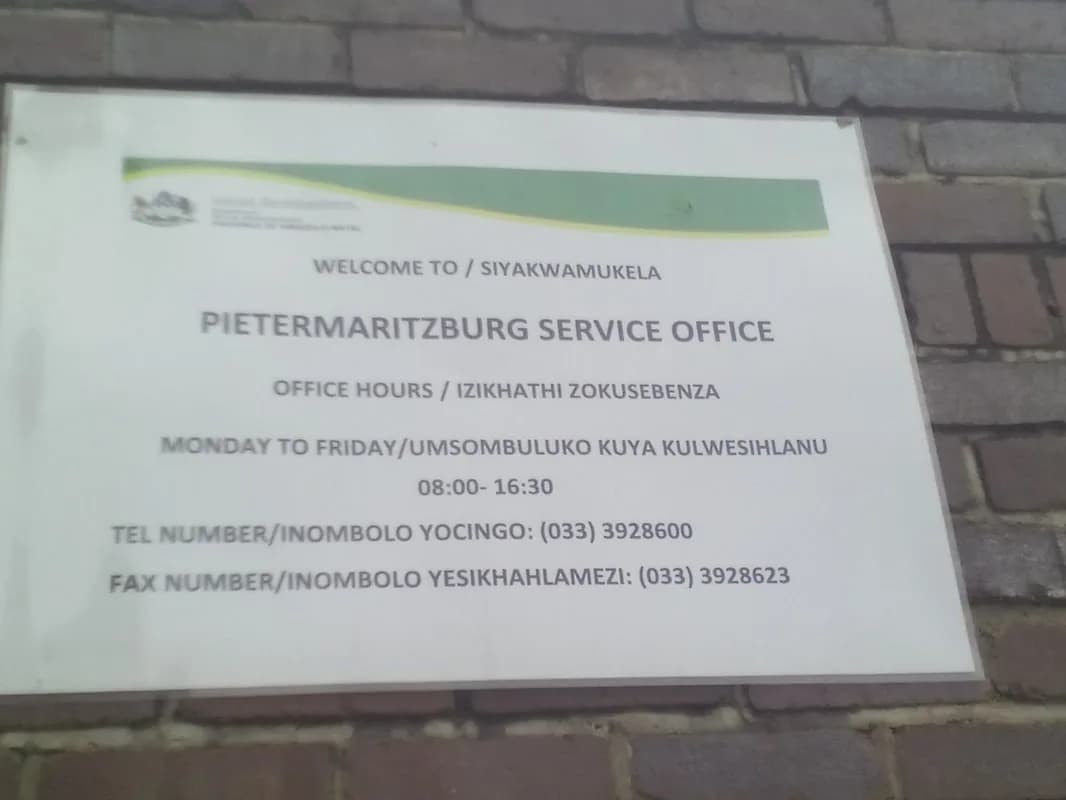 Pietermaritzburg Service Office in Northdale
