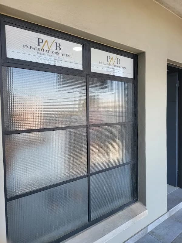 PN Baloyi Attorneys Inc. in Midrand