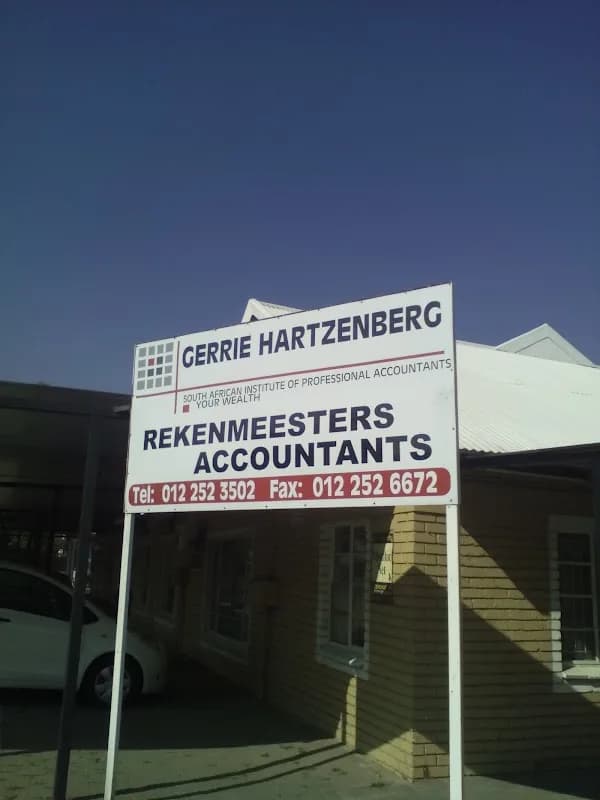 Gerrie Hartzenberg Rekenmeesters in Brits Central