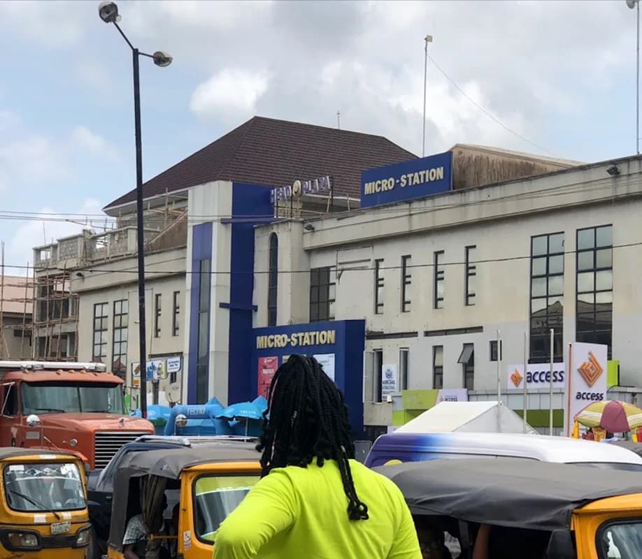 Micro Station Ago Palace way, Okota in Okota