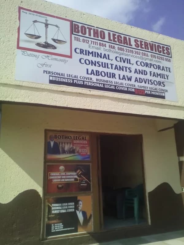 Botho Legal Services in The Moot