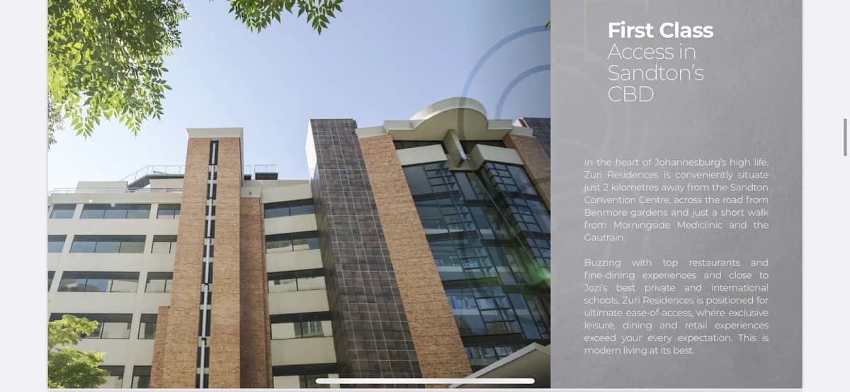 Zuri Residences in Morningside