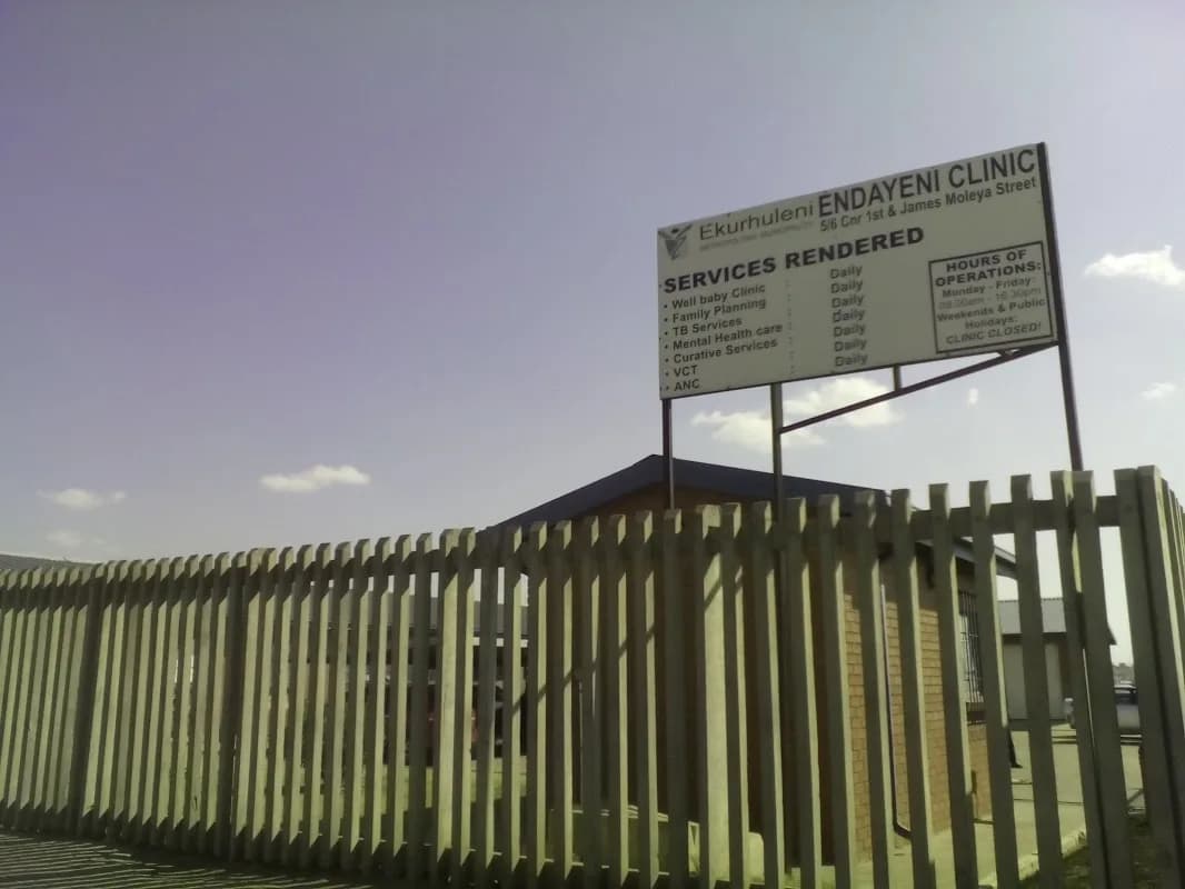 Ekuruleni Endayeni Clinic in Esther Park