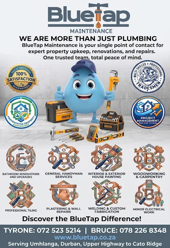 BlueTap Plumbing and Maintenance in Hillcrest