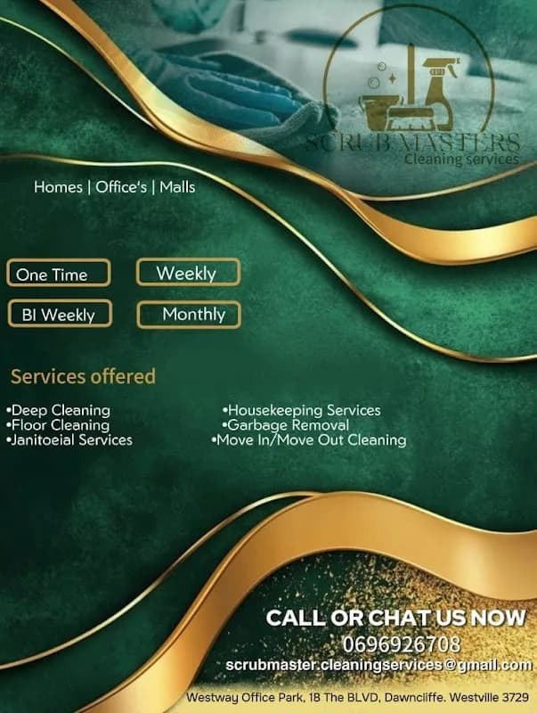 Scrub Masters Cleaning Services in Westville