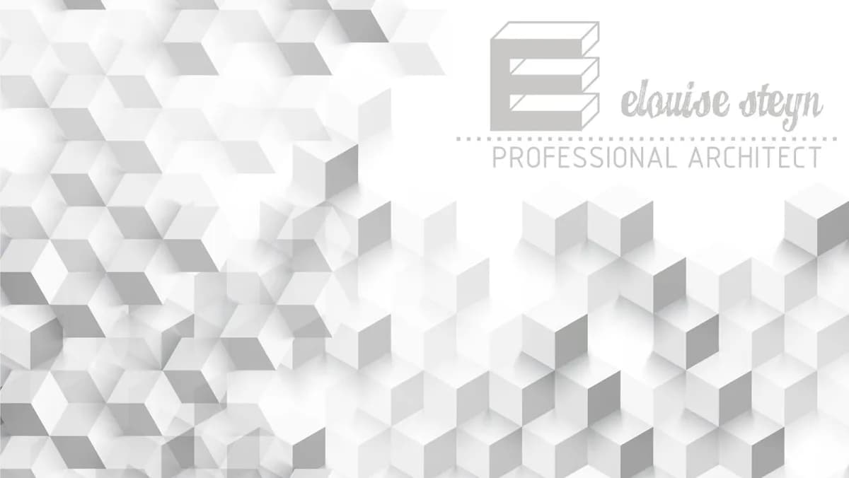 Elouise Steyn Professional Architect in Boland Park