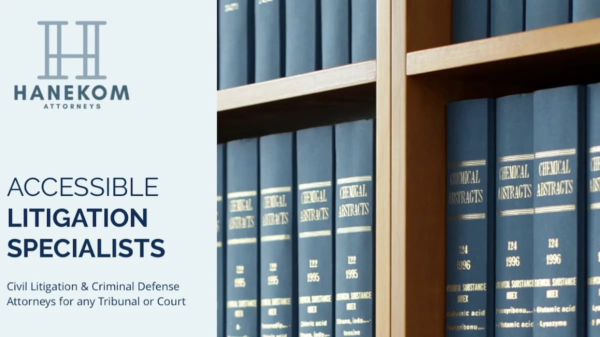 Hanekom Attorneys Inc. in Constantia