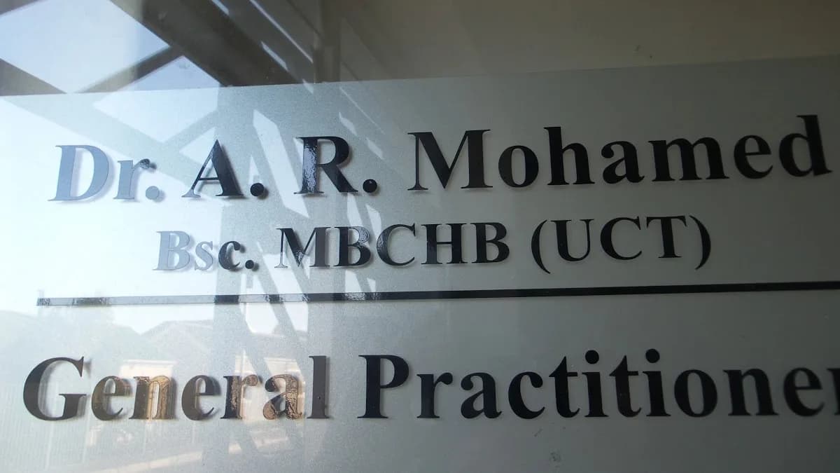 Dr A.R Mohamed in Wynberg