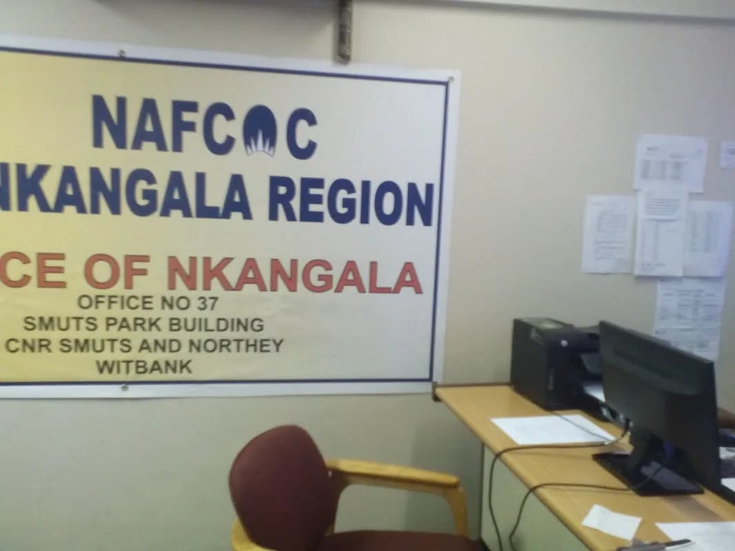 Nafcoc Nkangala Region in eMalahleni CBD