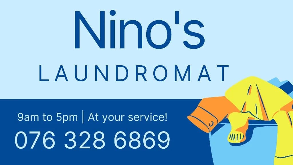 Nino's laundromat in Ncambedlana